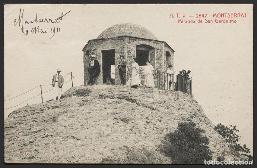 Postales: Barcelona. MONTSERRAT. Miranda de San Ger&oacute;nimo. - Foto 1