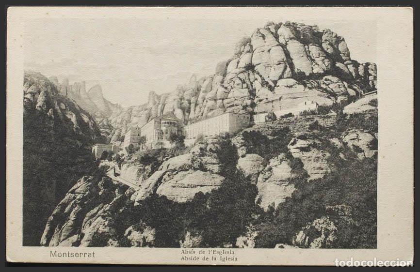 Postales: Barcelona. MONTSERRAT. Abside de la Bas&iacute;lica. - Foto 1