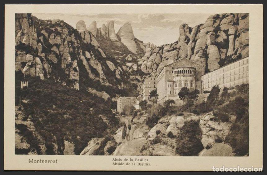 Postales: Barcelona. MONTSERRAT. Abside de la Bas&iacute;lica. - Foto 1