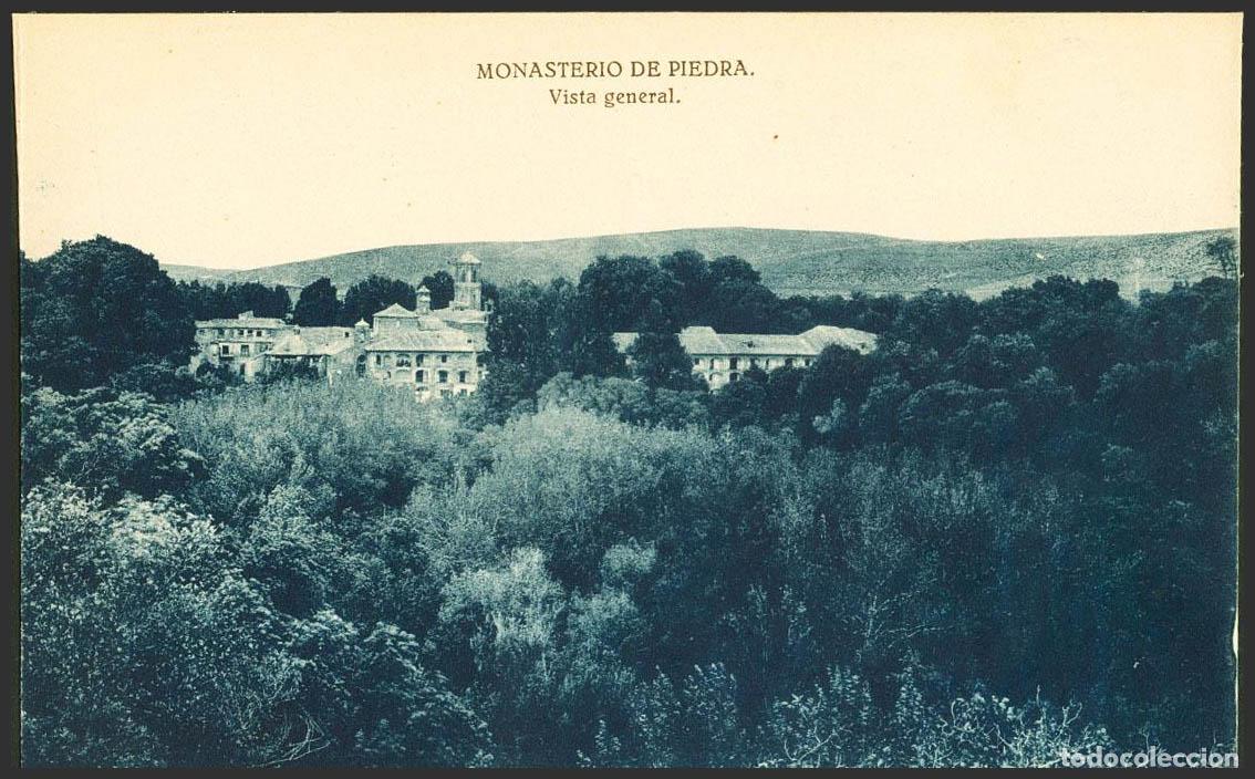 Postales: Zaragoza. MONASTERIO DE PIEDRA. Vista general. - Foto 1