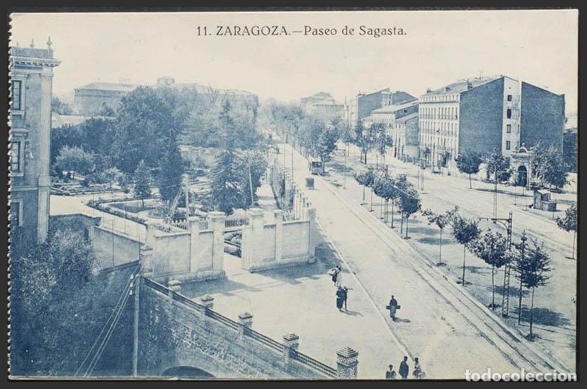 Postales: Zaragoza. ZARAGOZA. Paseo de Sagasta. - Foto 1
