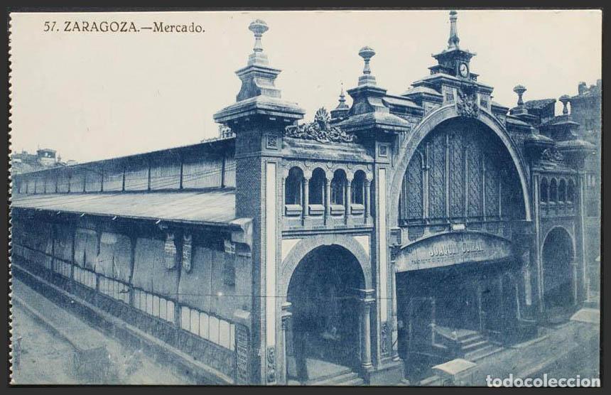 Postales: Zaragoza. ZARAGOZA. Mercado. - Foto 1