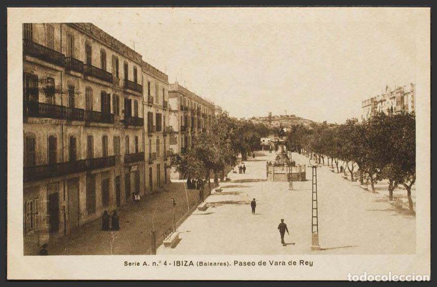 Postales: Baleares. IBIZA. Paseo de Vara de Rey. - Foto 1