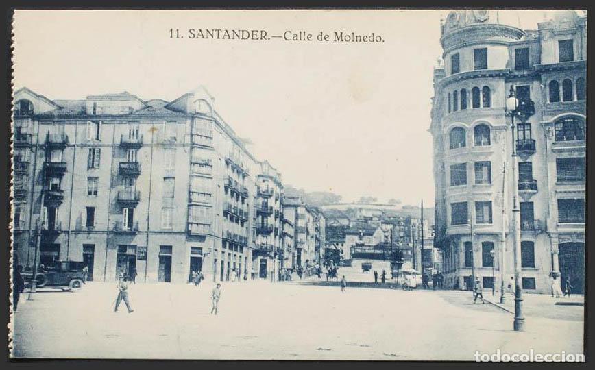 Postales: Cantabria. SANTANDER. Calle de Molnedo. - Foto 1