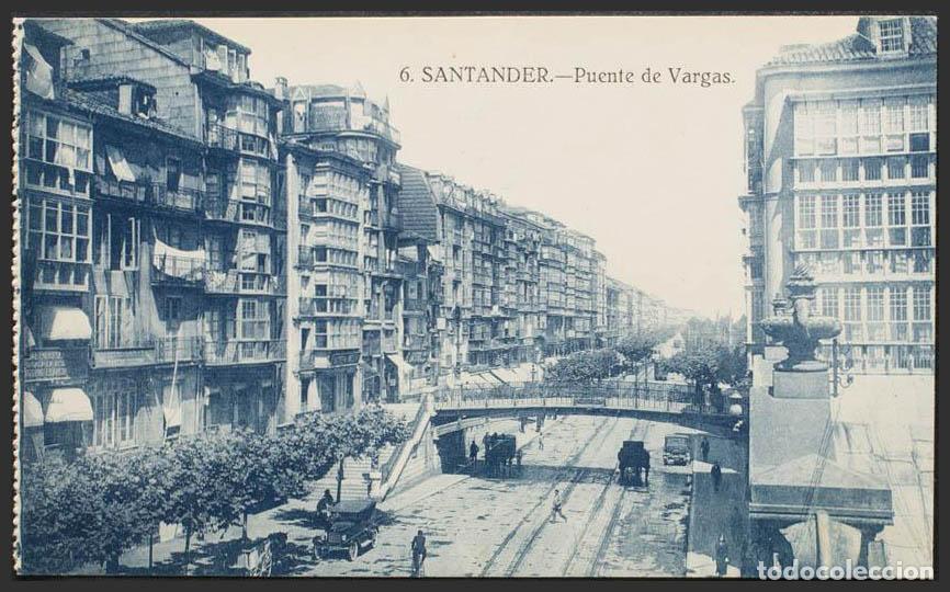 Postales: Cantabria. SANTANDER. Puente de Vargas. - Foto 1