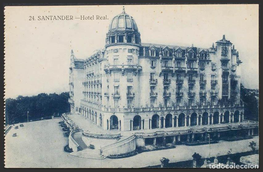 Postales: Cantabria. SANTANDER. Hotel Real. - Foto 1