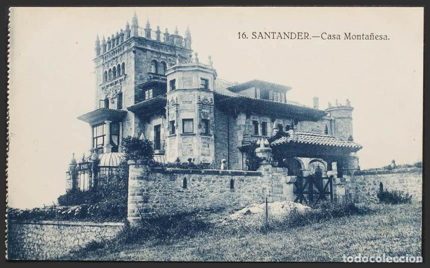 Postales: Cantabria. SANTANDER. Casa Monta&ntilde;esa. - Foto 1