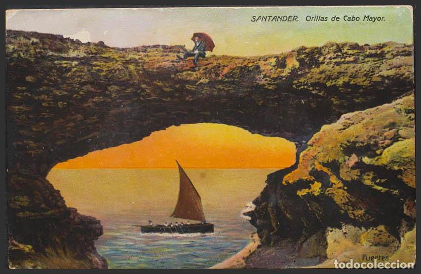 Postales: Cantabria. SANTANDER. Orillas de Cabo Mayor. - Foto 1