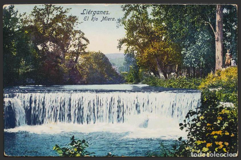 Postales: Cantabria. LIERGANES. El R&iacute;o Miera. - Foto 1