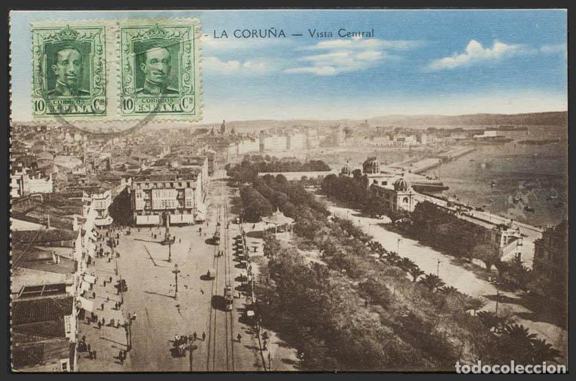Postales: Coru&ntilde;a. LA CORU&Ntilde;A. Vista Central. - Foto 1
