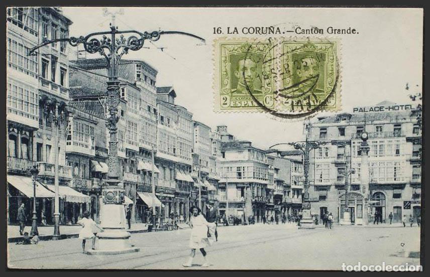 Postales: Coru&ntilde;a. LA CORU&Ntilde;A. Cant&oacute;n Grande. - Foto 1