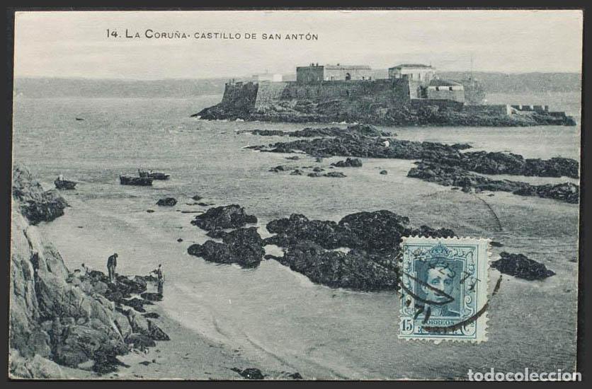 Postales: Coru&ntilde;a. LA CORU&Ntilde;A. Castillo de San Ant&oacute;n. - Foto 1
