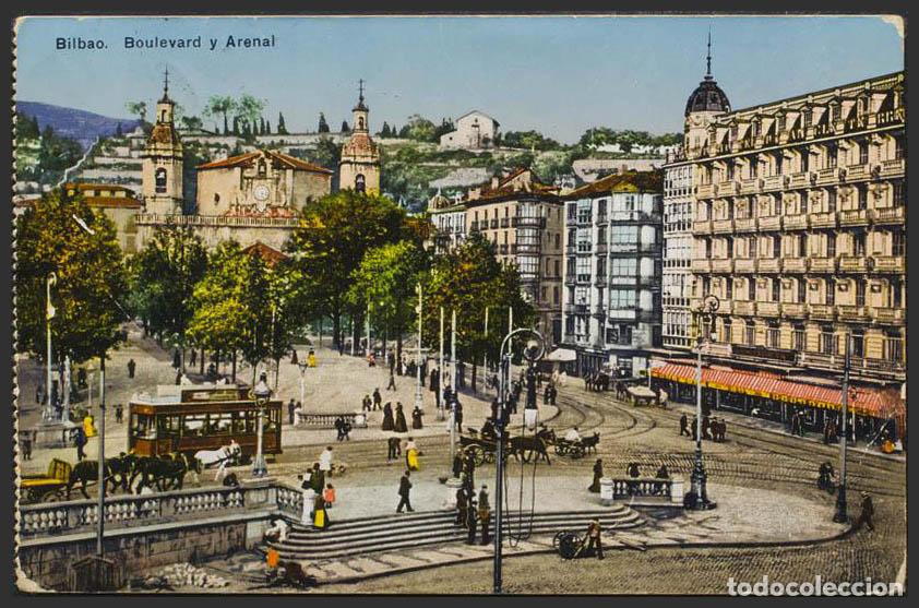 Postales: Vizcaya. BILBAO. Boulevard y Arenal. - Foto 1