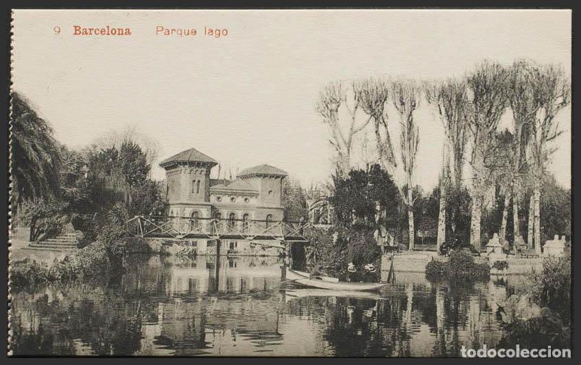 Postales: Barcelona. BARCELONA. Parque. El Lago. - Foto 1