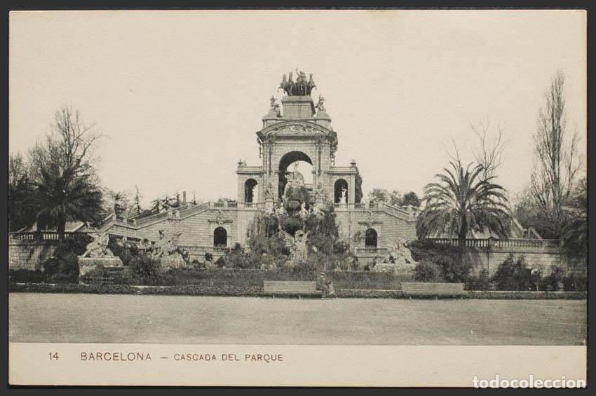Postales: Barcelona. BARCELONA. Cascada del Parque. - Foto 1