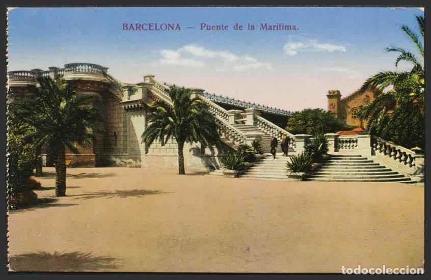 Postales: Barcelona. BARCELONA. Puente de la Mar&iacute;tima. - Foto 1
