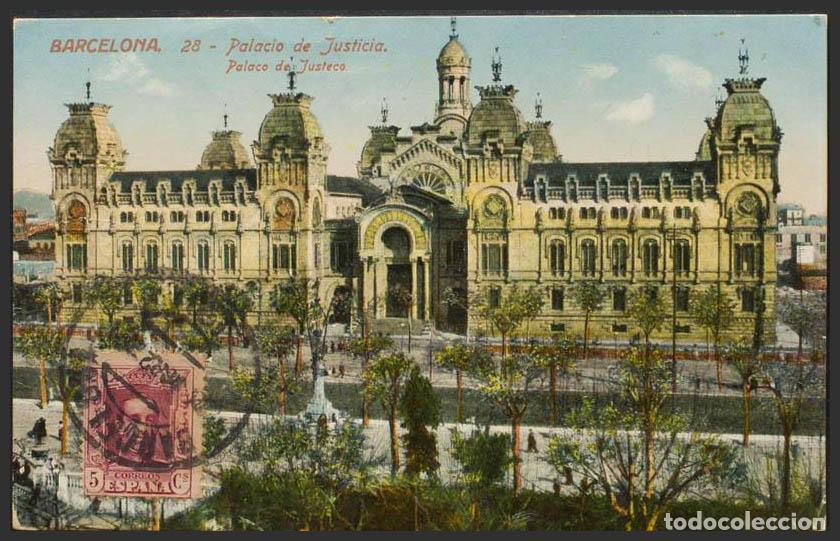 Postales: Barcelona. BARCELONA. Palacio de Justicia. - Foto 1