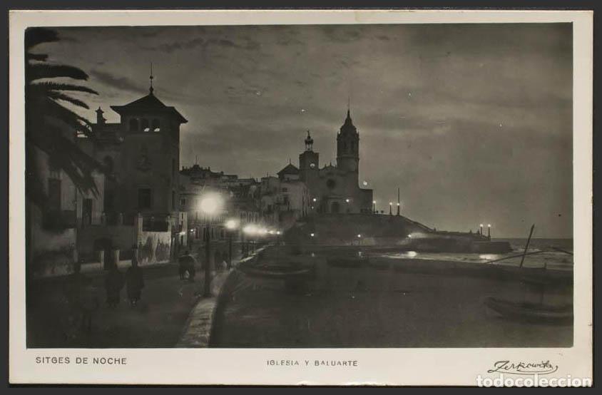 Postales: Barcelona. SITGES. Iglesia y Baluarte. - Foto 1