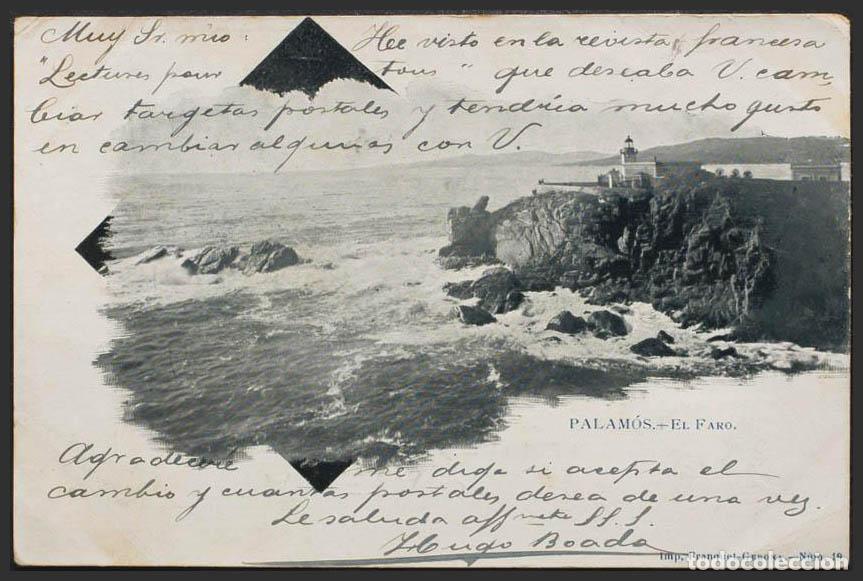 Postales: Gerona. PALAMOS. El Faro. - Foto 1