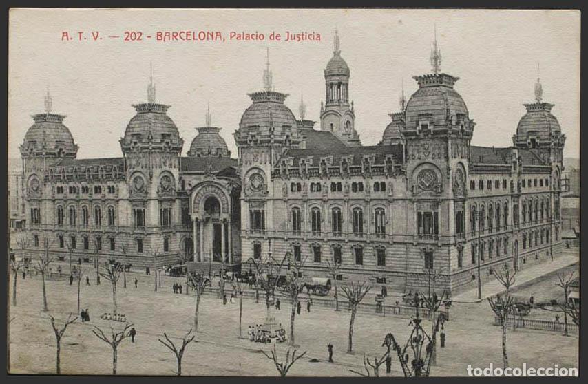 Postales: Barcelona. BARCELONA. Palacio de Justicia. - Foto 1