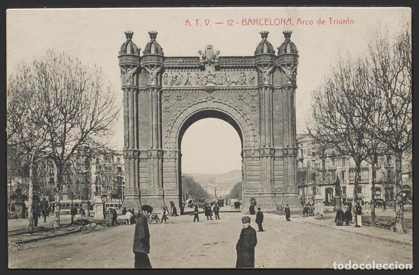 Postales: Barcelona. BARCELONA. Arco de Triunfo. - Foto 1