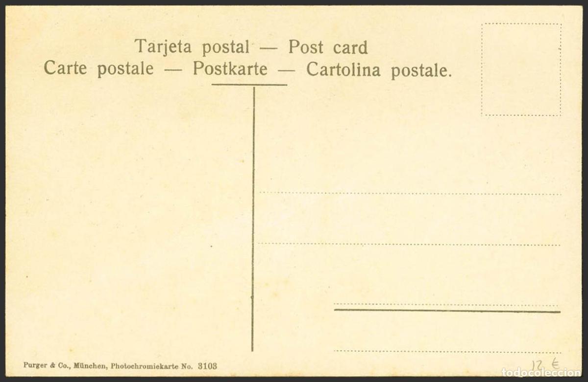Postales: Barcelona. MONTSERRAT. Cuarto Misterio de Dolor. - Foto 2