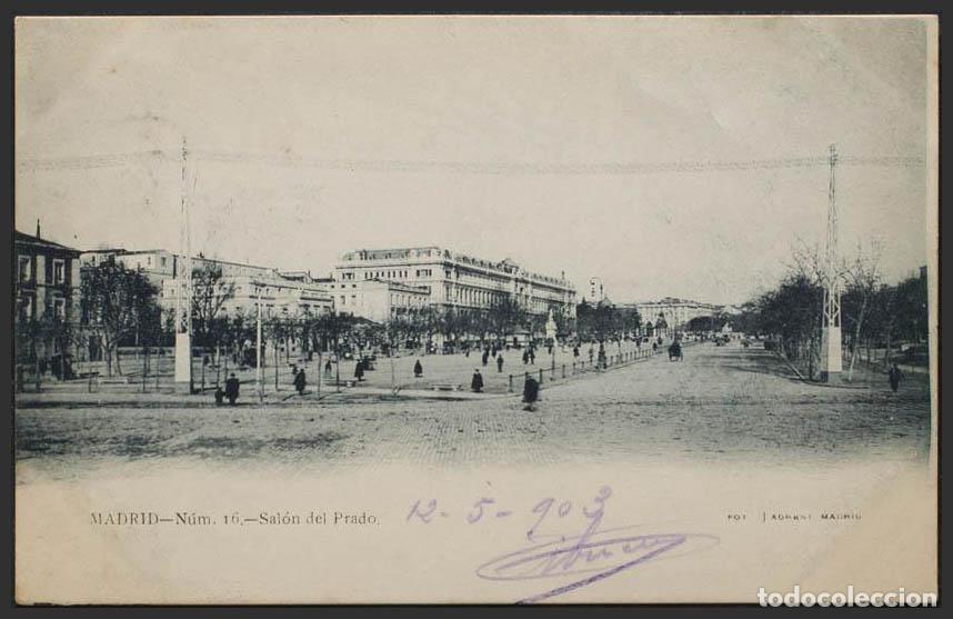 Postales: Madrid. MADRID. Sal&oacute;n del Prado. - Foto 1