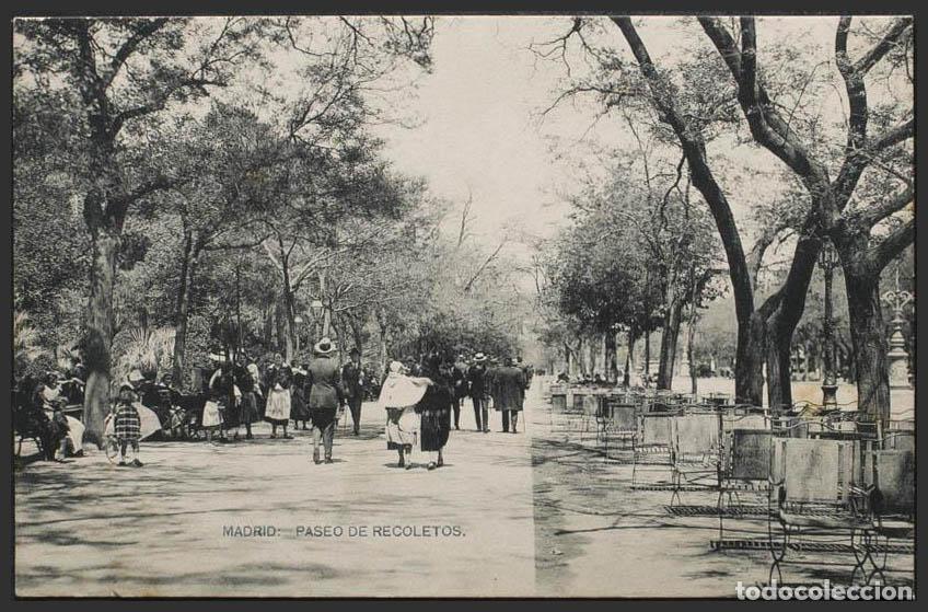 Postales: Madrid. MADRID. Paseo de Recoletos. - Foto 1