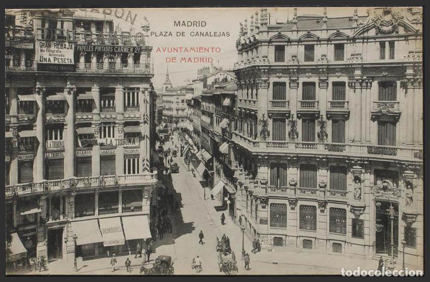 Postales: Madrid. MADRID. Plaza de Canalejas. - Foto 1