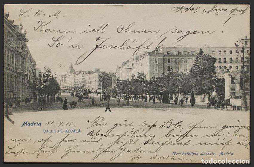 Postales: Madrid. MADRID. Calle de Alcal&aacute;. - Foto 1