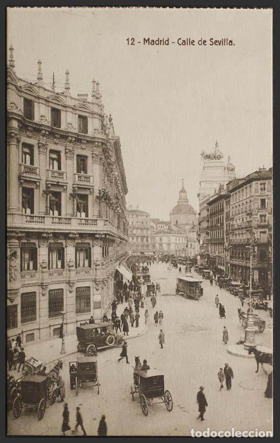 Postales: Madrid. MADRID. Calle de Sevilla. - Foto 1