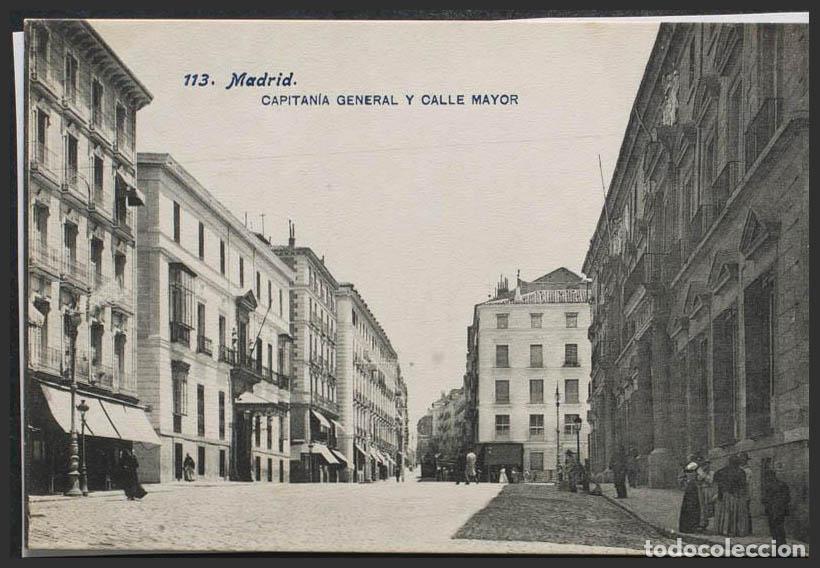 Postales: Madrid. MADRID. Capitan&iacute;a General y Calle Mayor. - Foto 1