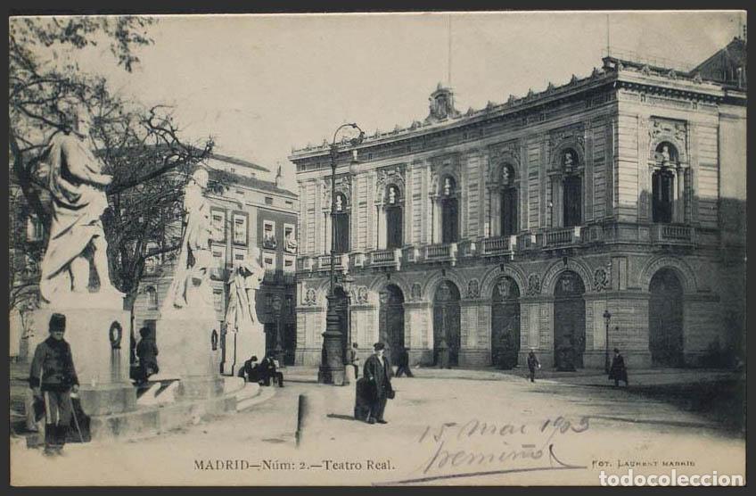 Postales: Madrid. MADRID. Teatro Real. - Foto 1