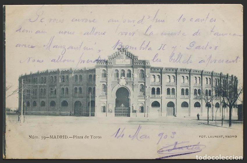 Postales: Madrid. MADRID. Plaza de Toros. - Foto 1