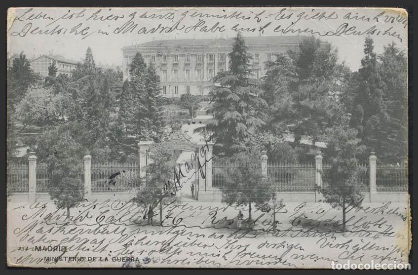 Postales: Madrid. MADRID. Ministerio de la Guerra. - Foto 1