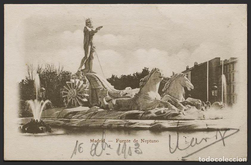 Postales: Madrid. MADRID. Fuente de Neptuno. - Foto 1