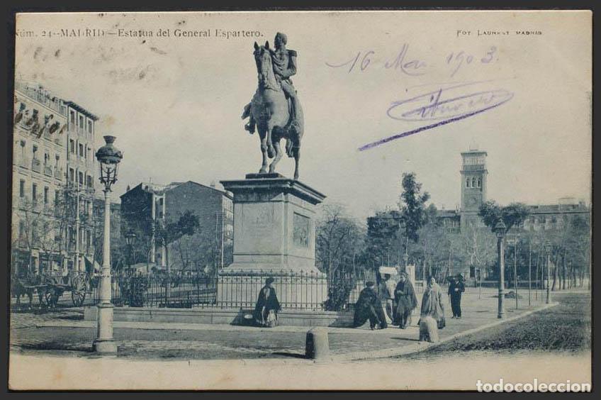 Postales: Madrid. MADRID. Estatua del General Espartero. - Foto 1