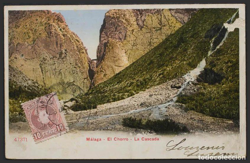 Postales: M&aacute;laga. MALAGA. El Chorro. La Cascada. - Foto 1