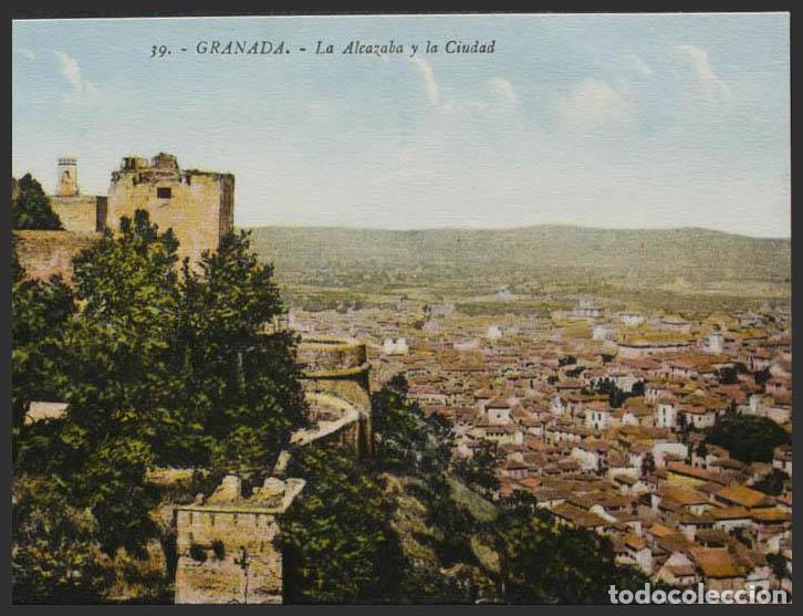 Postales: Granada. GRANADA. La Alcazaba y la Ciudad. - Foto 1