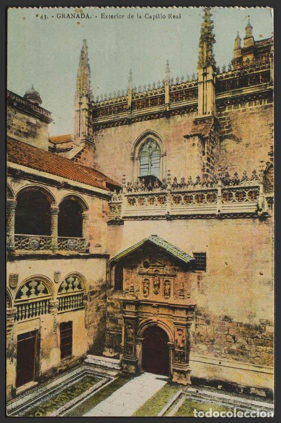 Postales: Granada. GRANADA. Exterior de la Capilla Real. - Foto 1