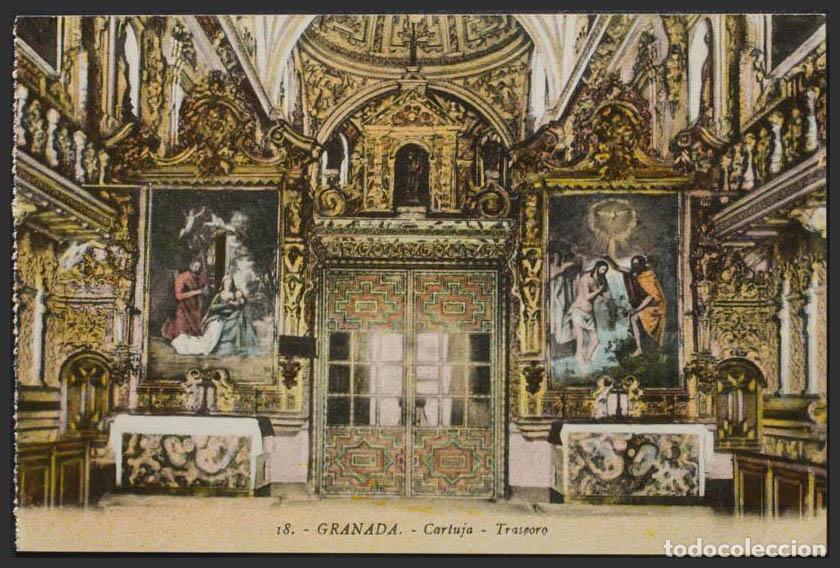 Postales: Granada. GRANADA. Cartuja. Trascoro. - Foto 1
