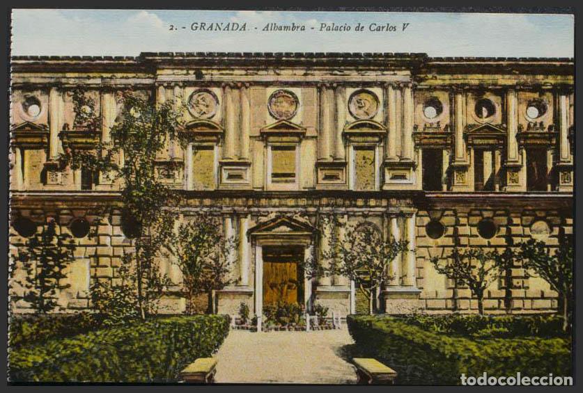 Postales: Granada. GRANADA. Alhambra. Palacio de Carlos V. - Foto 1