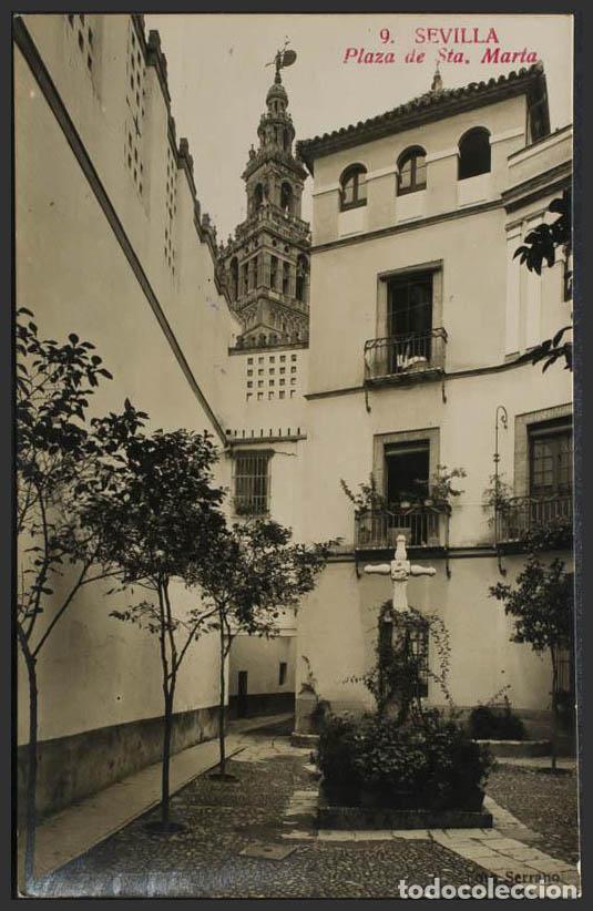 Postales: Sevilla. SEVILLA. Plaza de Sta. Marta. - Foto 1
