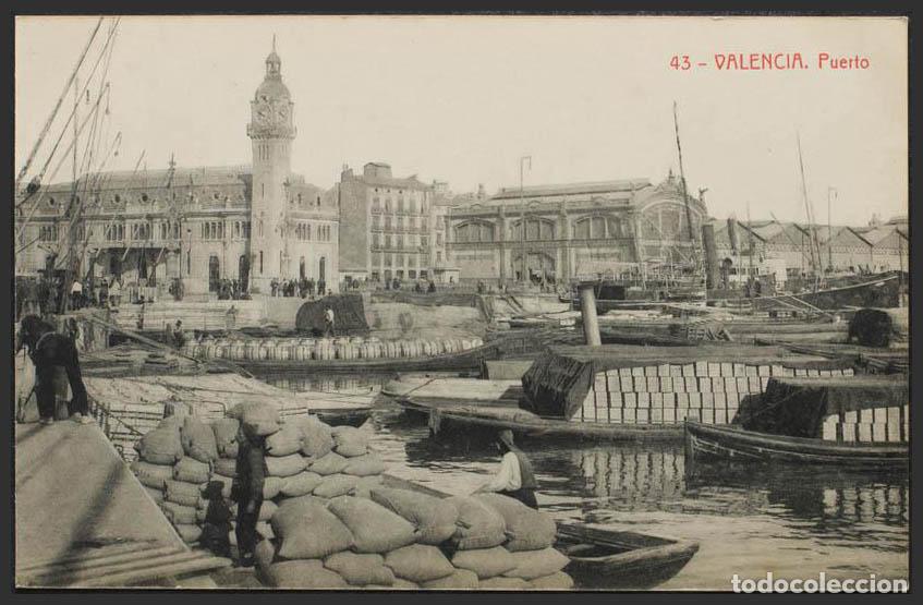 Postales: Valencia. VALENCIA. Puerto. - Foto 1