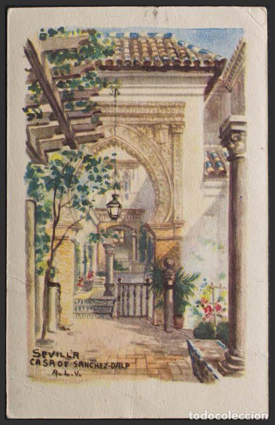 Postcards: Sevilla. SEVILLA. Casa de S&aacute;nchez Dalp.