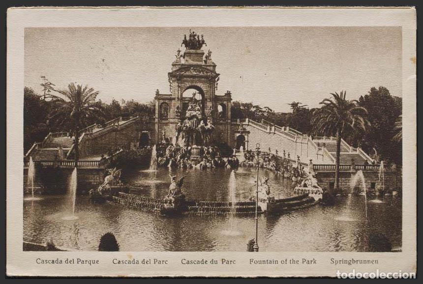 Postales: Barcelona. BARCELONA. Cascada del Parque. - Foto 1