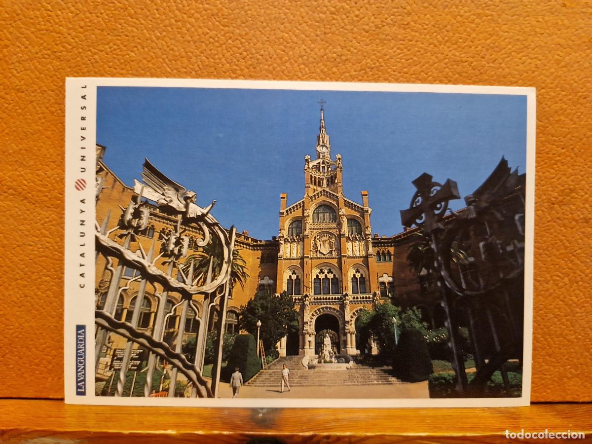 Cartes Postales: BONITA POSTAL NUEVA. CATALUNYA UNIVERSAL. HOSPITAL DE LA SANTA CREU I DE SANT PAU
