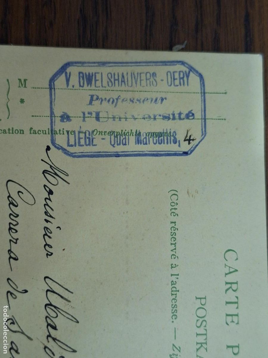 Postales: Tarjeta postal 1908 . - Foto 3