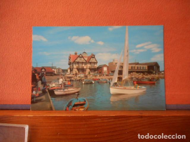 Cartoline: BONITA POSTAL CIRCULADA. YATE ESTACION Y RESISTENTE.