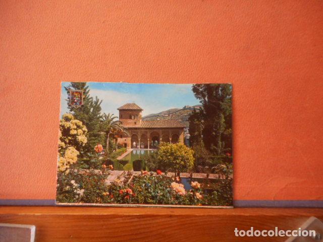 Postales: BONITA POSTAL CIRCULADA. GRANADA. ALHAMBRA - Foto 1